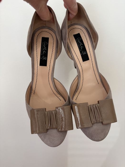 Pantofi Musette piele intoarsa, 38