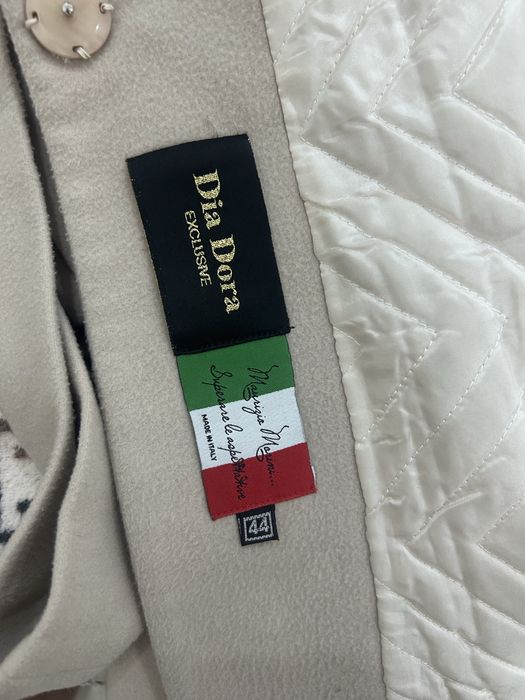 Пальто кашемир, норка