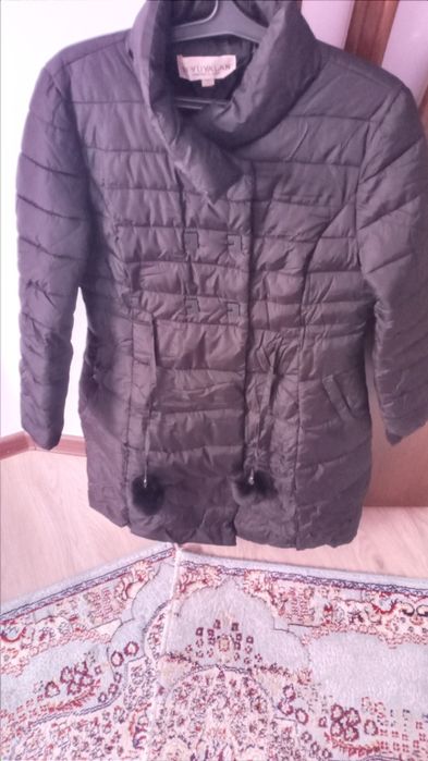 Пуховик демисезонный девичковый