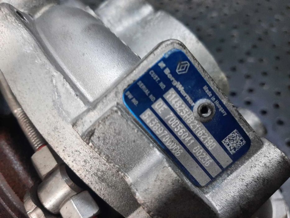 turbina 1.5 dci  k9ka636 renault scenic 3 megane 3   54389700006