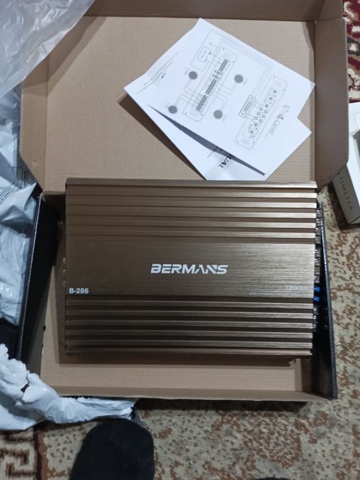 Усилитель мощности автомобиля Bermans 7800W