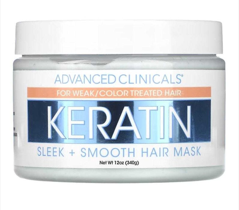 маска с кератином для гладкости волос