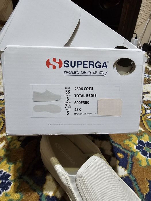 Обувь из США   Новая.  SUPERGA