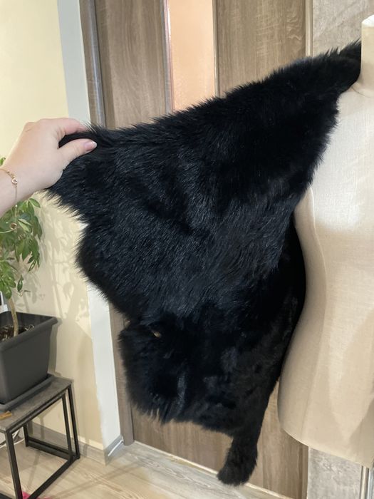 Vestă din blană naturală de miel shearling