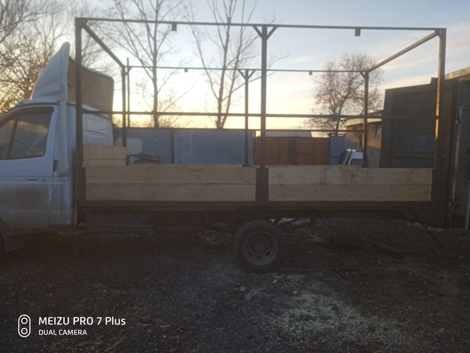 каркас будки на газель
