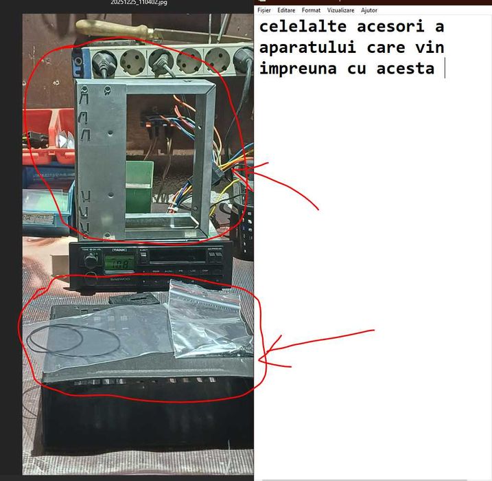 casetofon auto pretabil masini vintage . reconditionat . sunet clar