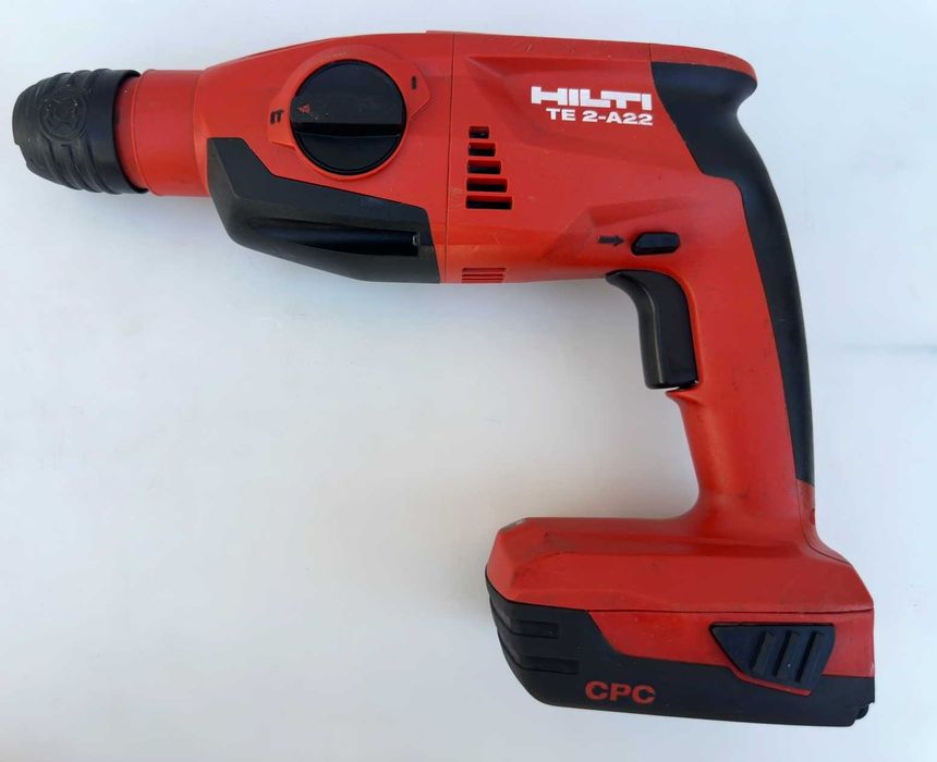 Hilti TE 2-A22 - Акумулаторен перфоратор комплект!
