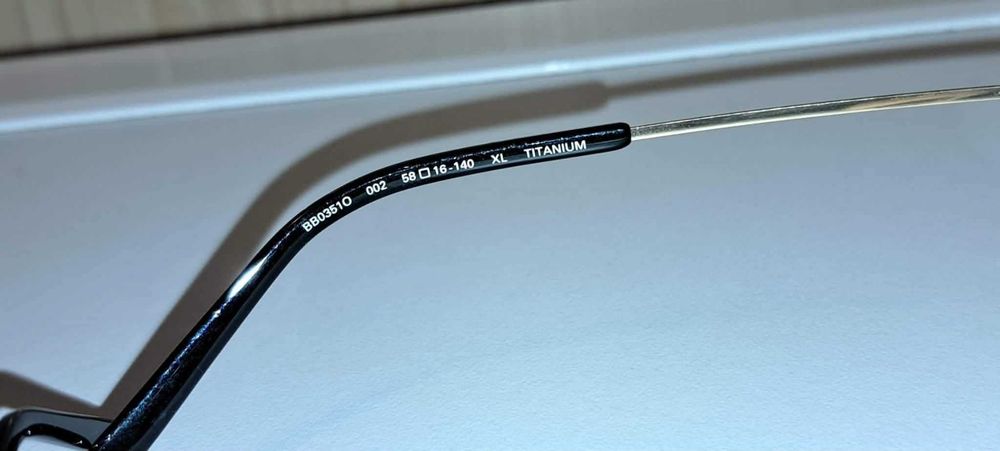 Rama din Titanium pt ochelarii de vedere Balenciaga Unisex prod nou
