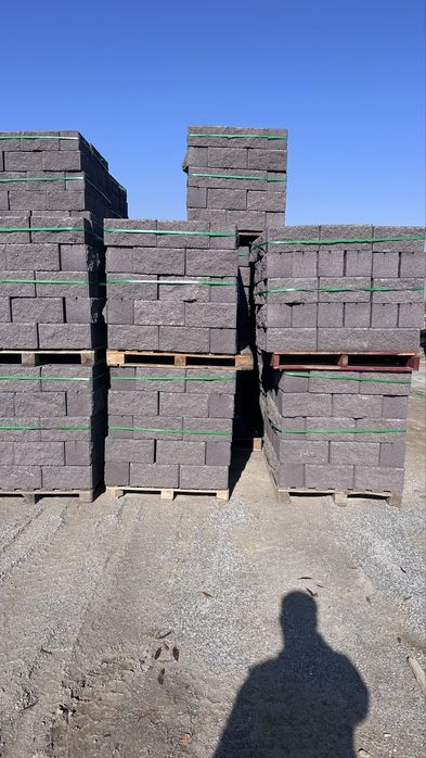 пескоблок ;шлакблок; рваные блоки