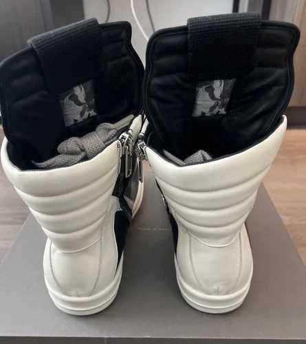 Sneakers Rick Owens Geobasket cu eticheta (nu Nike, Gucci, Adidas, Balenciaga)