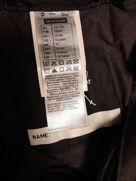 Pantaloni ski wedze 143-152 12 ani