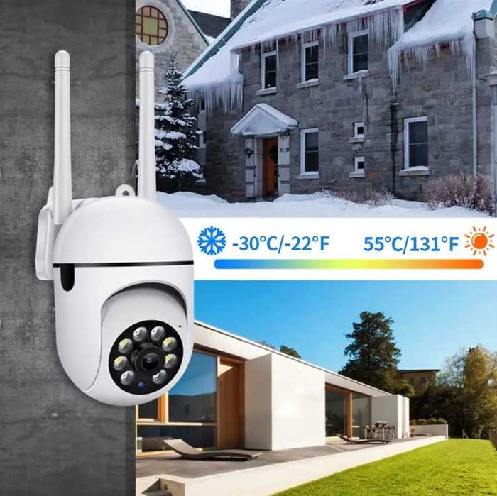 Robocam безжична WiFi въртяща FULLHD Камера 5 Мегапиксела