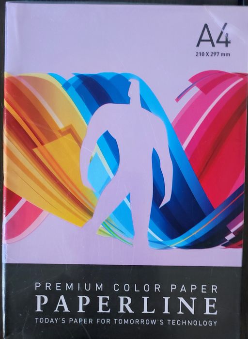 Цветная бумага 500 л.