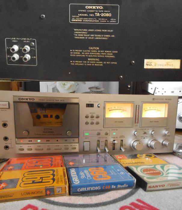 ONKYO TA-2080 /Double Capstan /3-Head cassette deck Pitesti • OLX.ro
