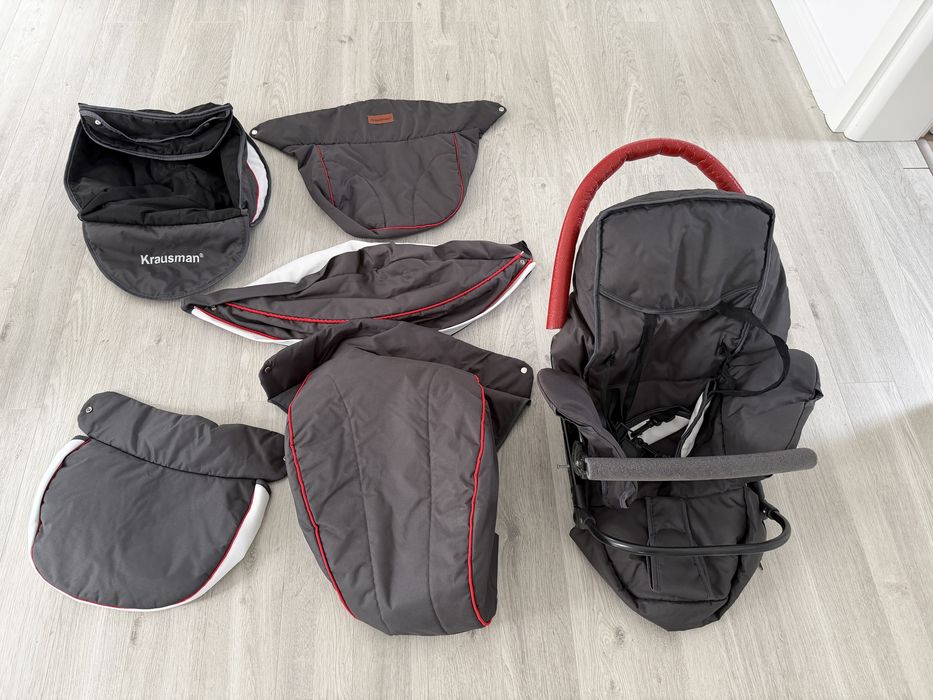 Vand carucior 3 in 1 Krausman