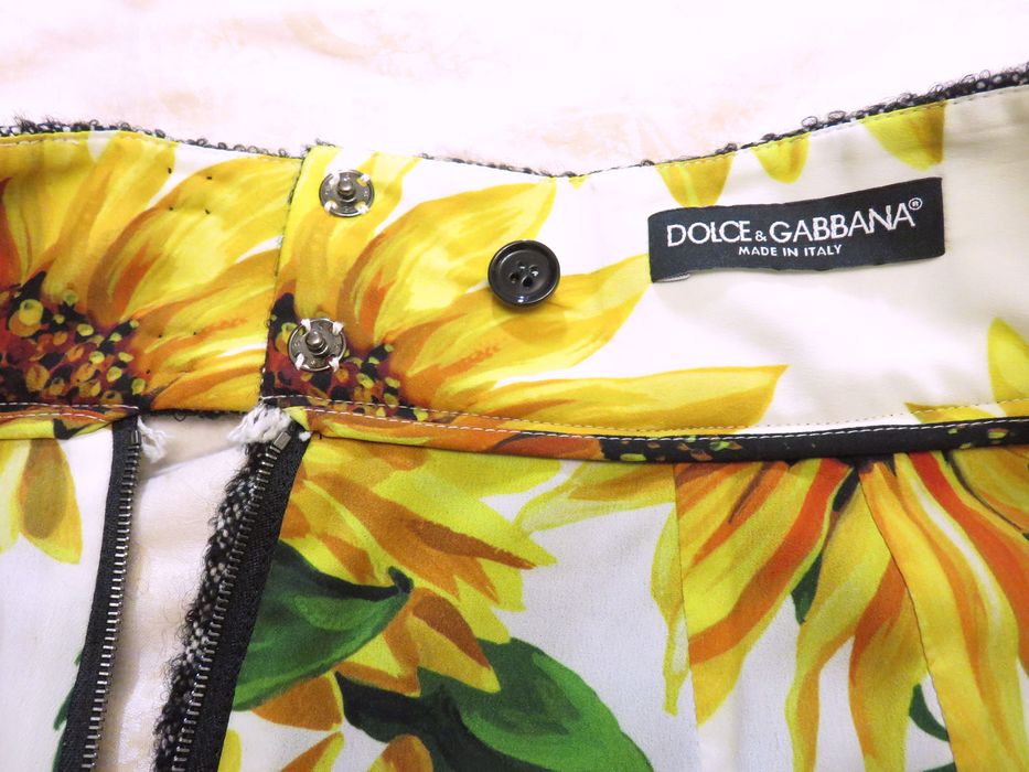 Вълнена пола Dolce&Gabbana, миди дължина, L