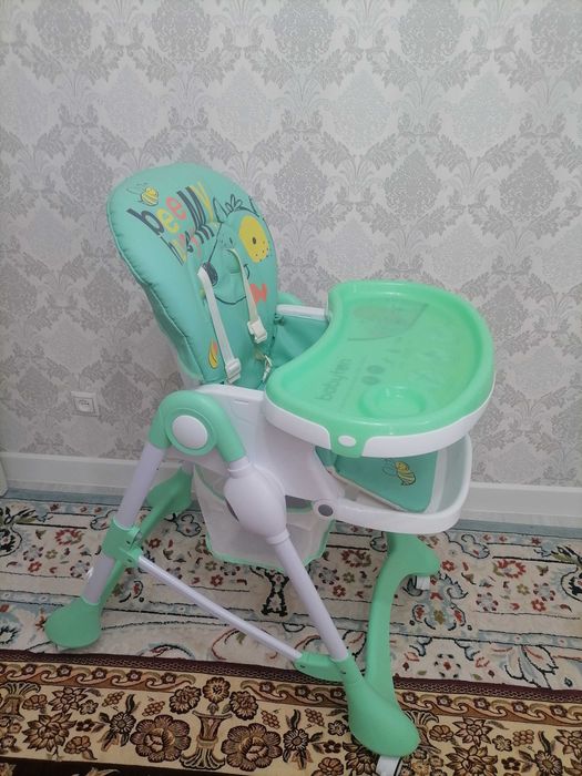 Детский коляска, детский стул,