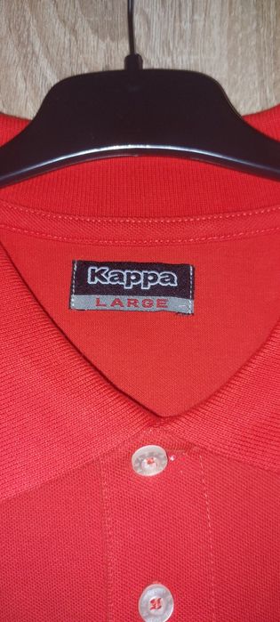 Tricouri Kappa Sport Alb - Roșu L XL 100 lei bucata