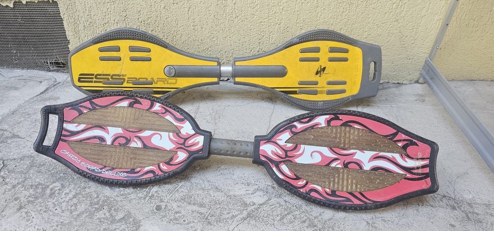 Waveboard / Skateboard 2 roti (Essboard si Crazy Board)