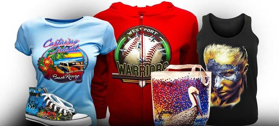 DTF печать. Печать на футболках и любых текстильных поверхности.