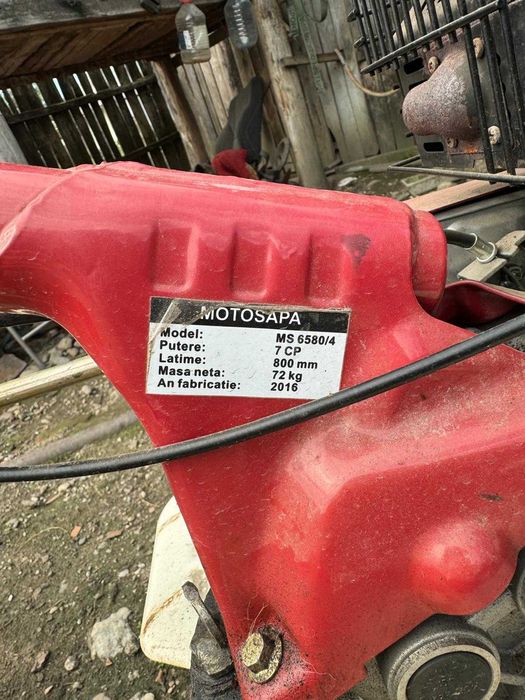 Vand Motocultor Media Line + remorca