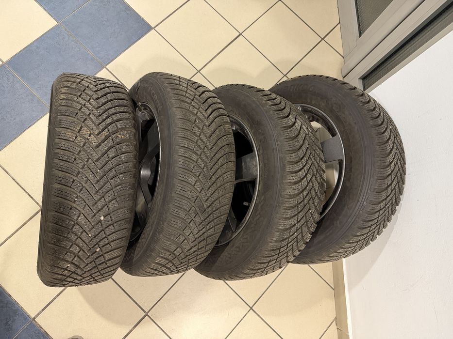 Set Jante Aliaj Dezent R16 (5x105 / 5x115 Opel Astra J) + Anvelope Hankook RS3 (Ca noi)