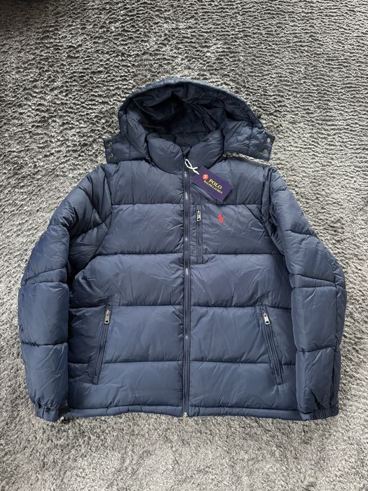 Geaca Ralph Lauren Puffer Blue