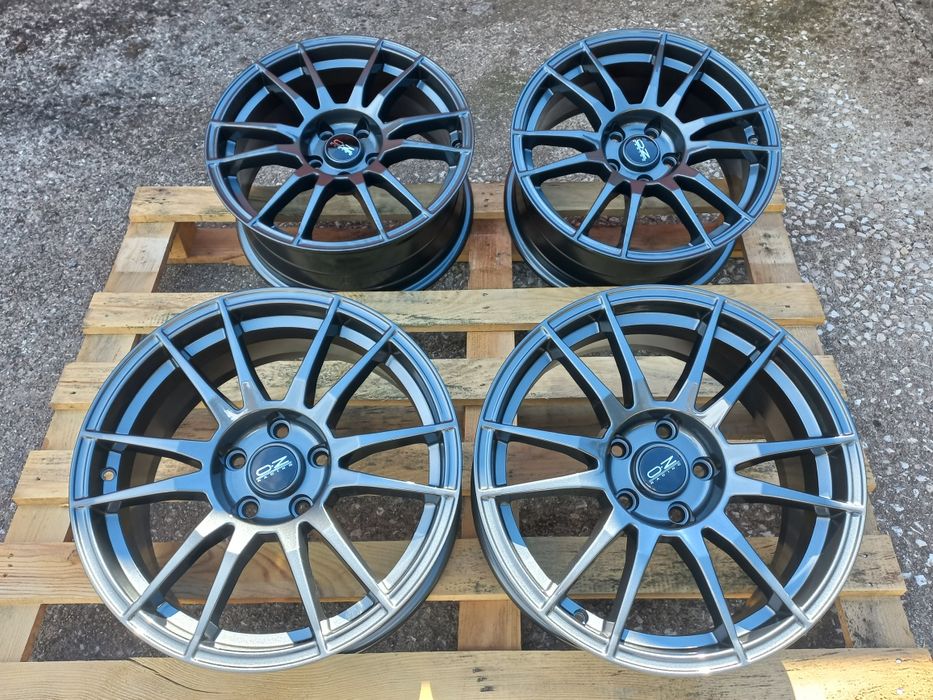 17"O.Z 5x112 Vw Audi Škoda Seat Mercedes 7.5Ж ет35 Гънметал