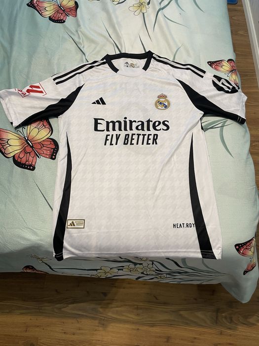 Tricou Real Madrid -alb Mbappe