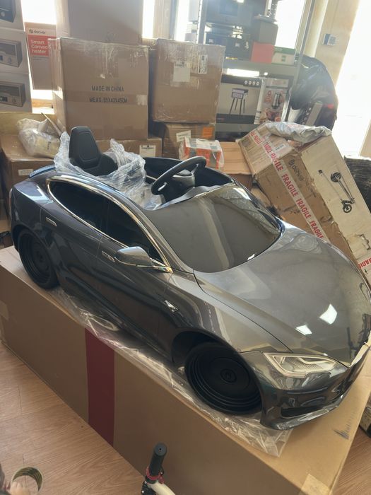 Tesla Model S electrică pentru copii – NOUĂ – Model Premium