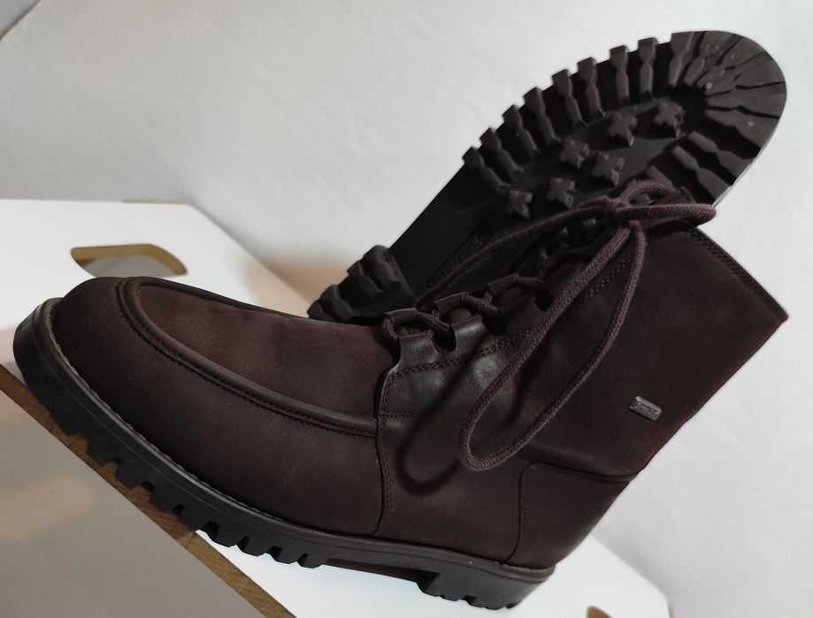 Ghete lace up 39.5 40 split toe Salamander imblanite piele naturala