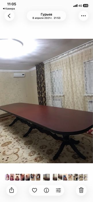 Гостиной стол сатылады
