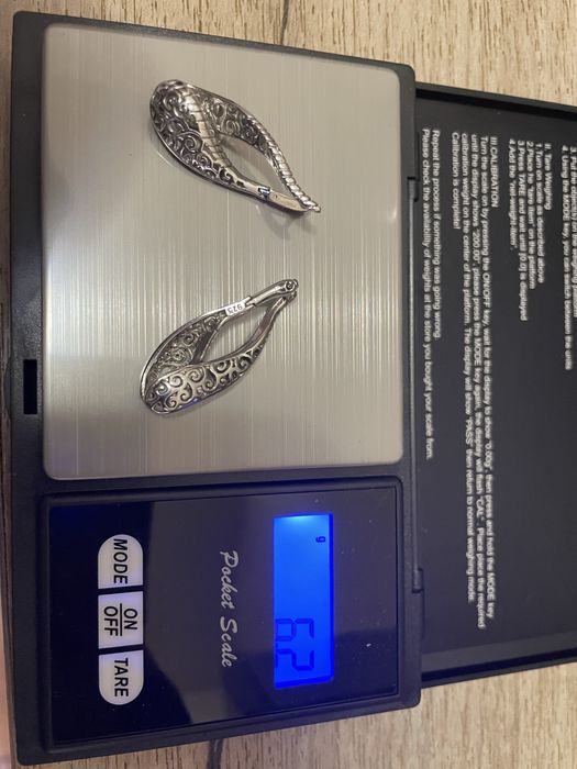 Cercei din argint 925 – Model elegant filigran