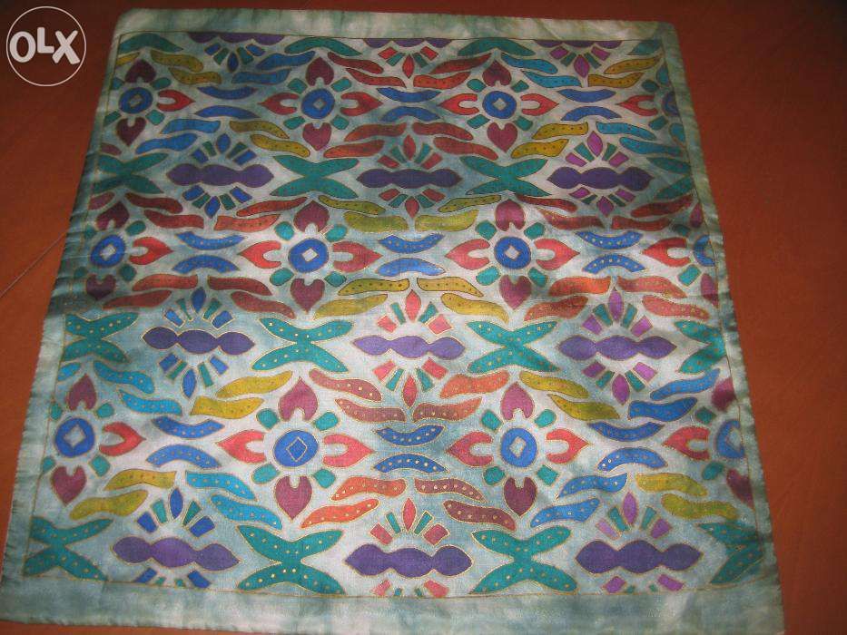 Шелковые наволочки. Ручная работа. Батик.