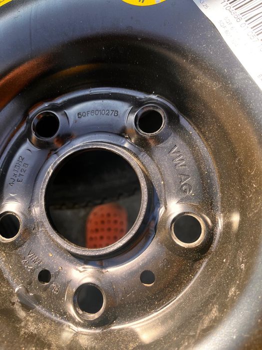 Roată/Roți rezerva slim 5x112 Audi VAG Volkswagen Skoda Seat