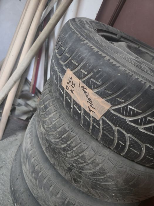 Set 4 Jante Tablă Opel R15