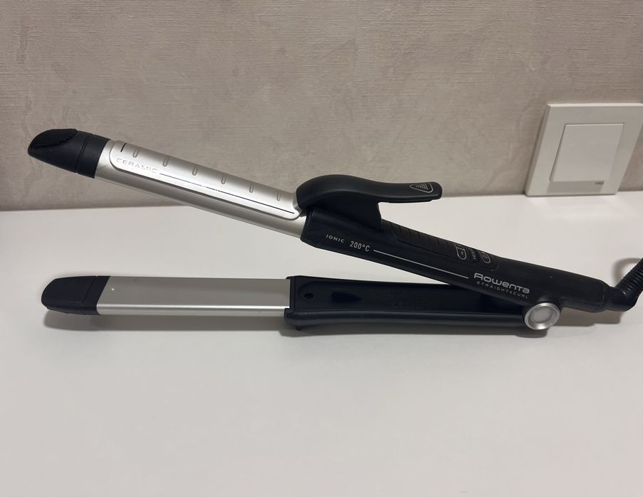 Продам утюжок + плойка 2 в 1 от Rowenta с ионизацией (Оригинал)
