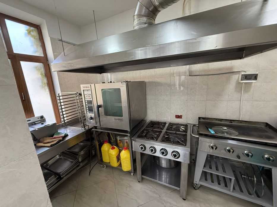 Vand cuptor Rational(+suport), cuptor Leventi(+suport), aragaz, plita