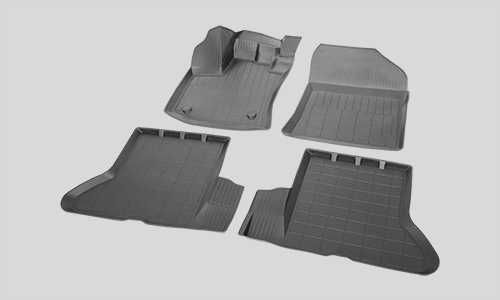 3D Резиновые коврики в салон Changan — модельные, литьевые / вакуумные