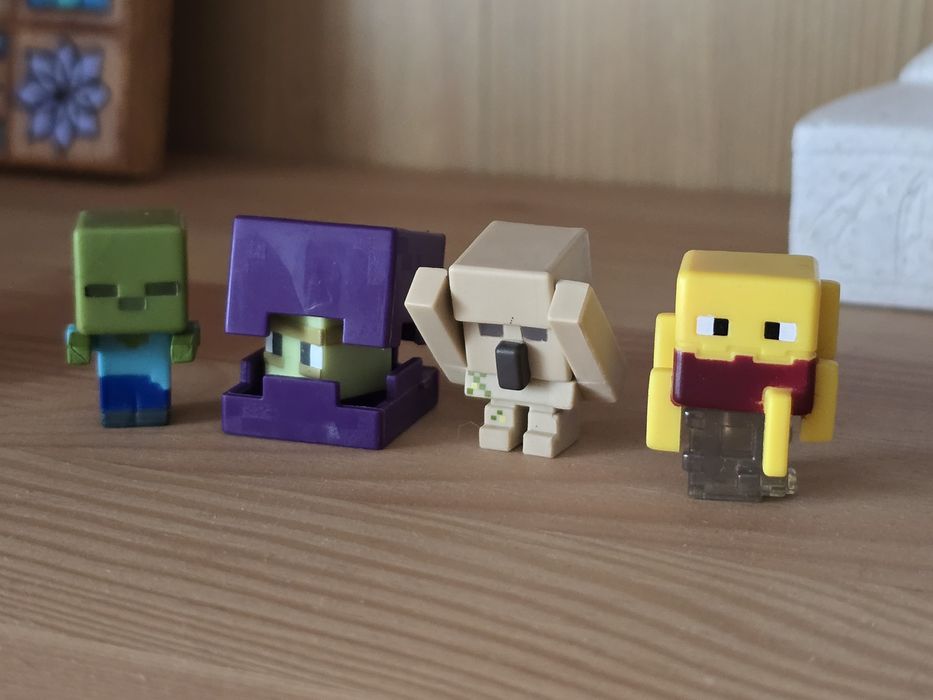 Minecraft мини фигурки колекция
