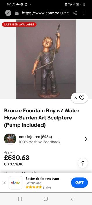 Statuete bronz pentru decoratiuni