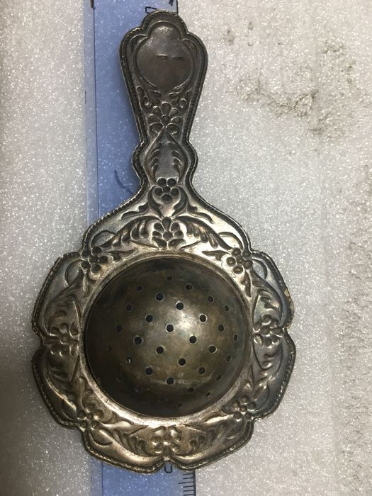 Серебряное сито для заварки .