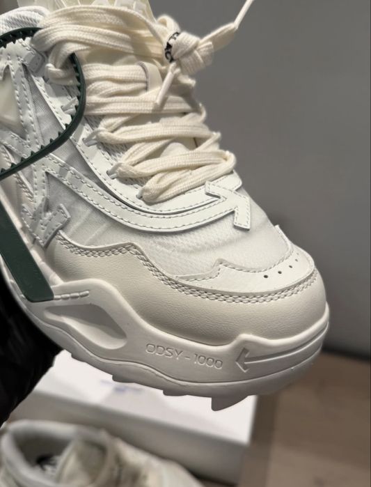 Adidași “OFF-WHITE Odsy 1000 White” (Sigilat)