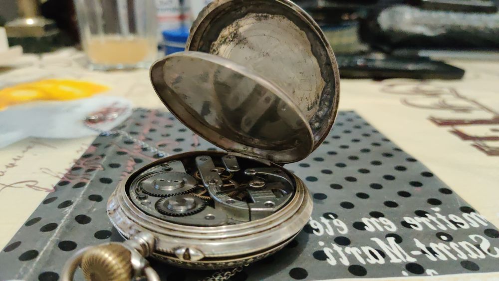 Ancre Remontoir 1860 Argint Integral