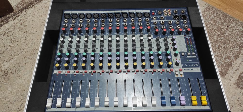 Case Mixer Soundcraft FX12