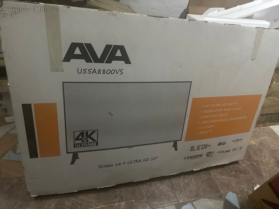 Телевизор AVA Ultra HD 55