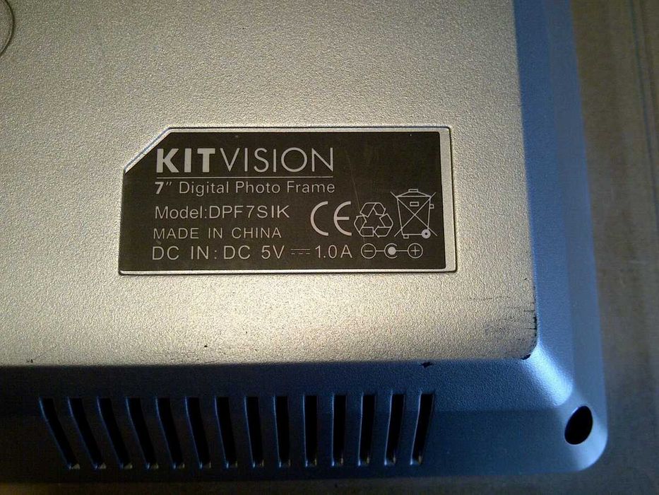 Kitvision DPF7SIK 7" rama foto digitala Pentru Afișarea Amintirilor