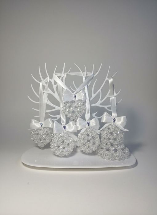 Новогодние елочные игрушки ручной работы