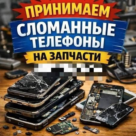 Сынган телефон кабылдаймыз