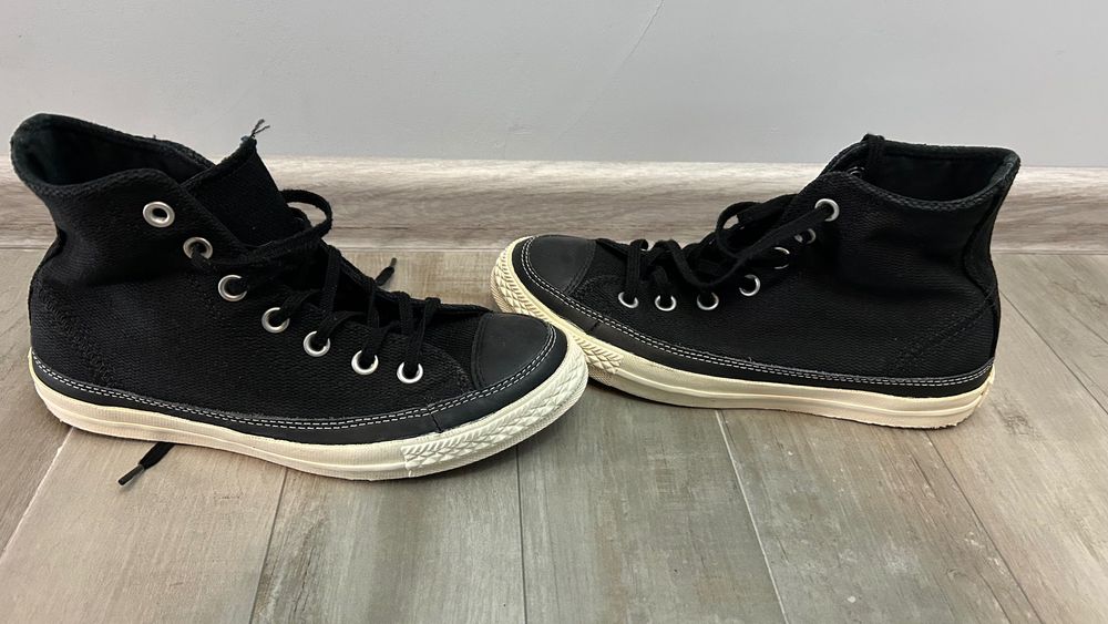 Дамски черни кецове Converse